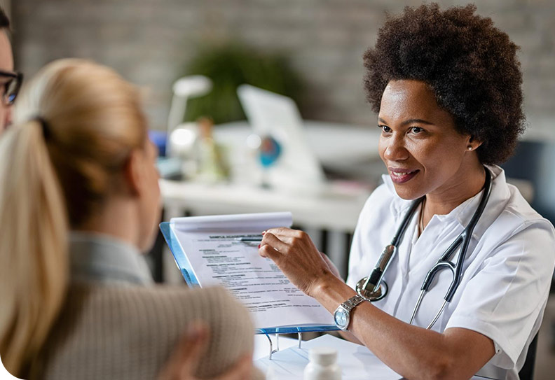 doctor-explaining-treatment-options longevity
