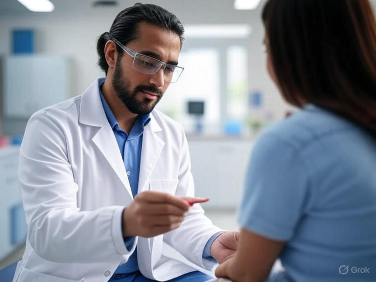 A photo of STI blood tests london - Created by Grok AI
