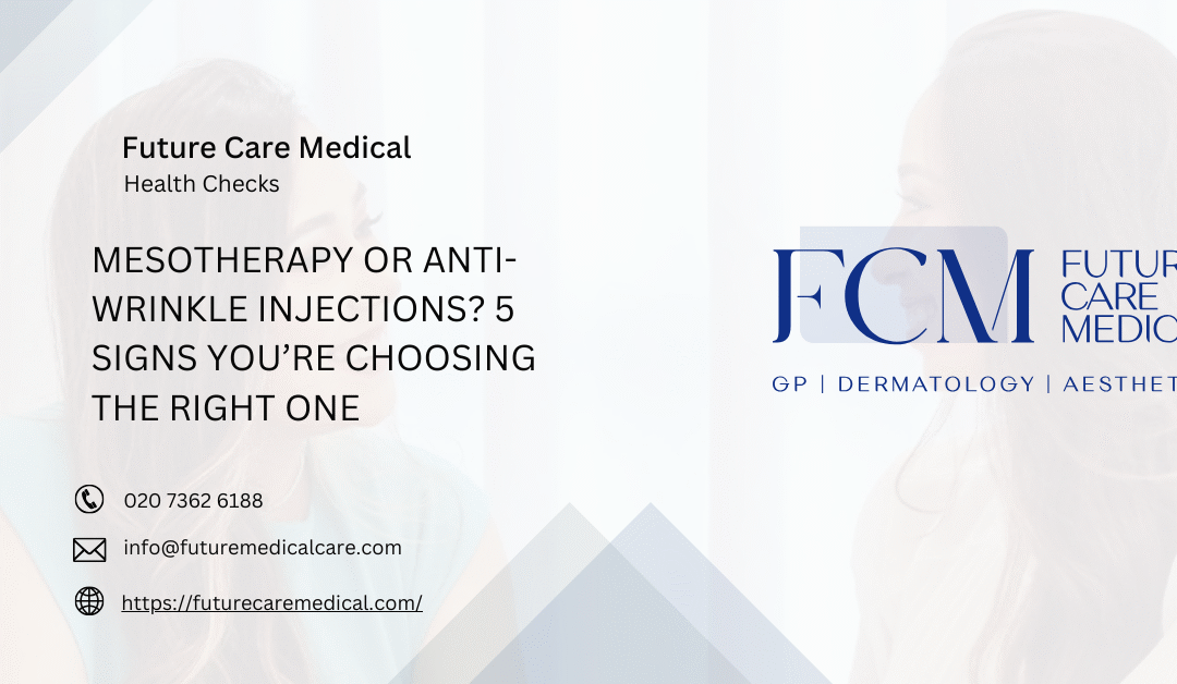 Mesotherapy or Anti-Wrinkle Injections? 5 Signs You’re Choosing the Right One