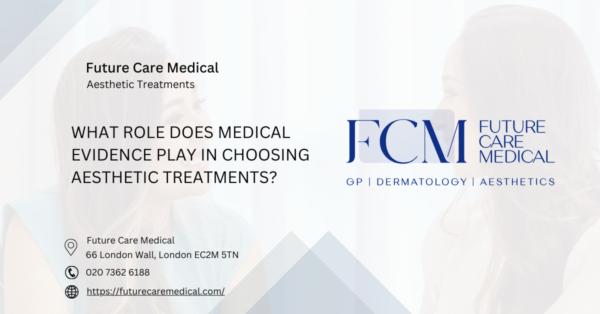 What Role Does Medical Evidence Play in Choosing Aesthetic Treatments Future Care Medical
