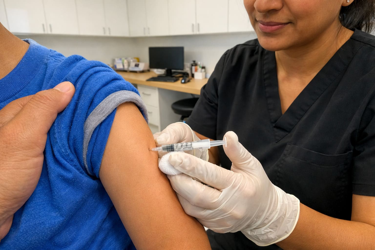 Childhood Immunisation Close Detail - Illustrative Image