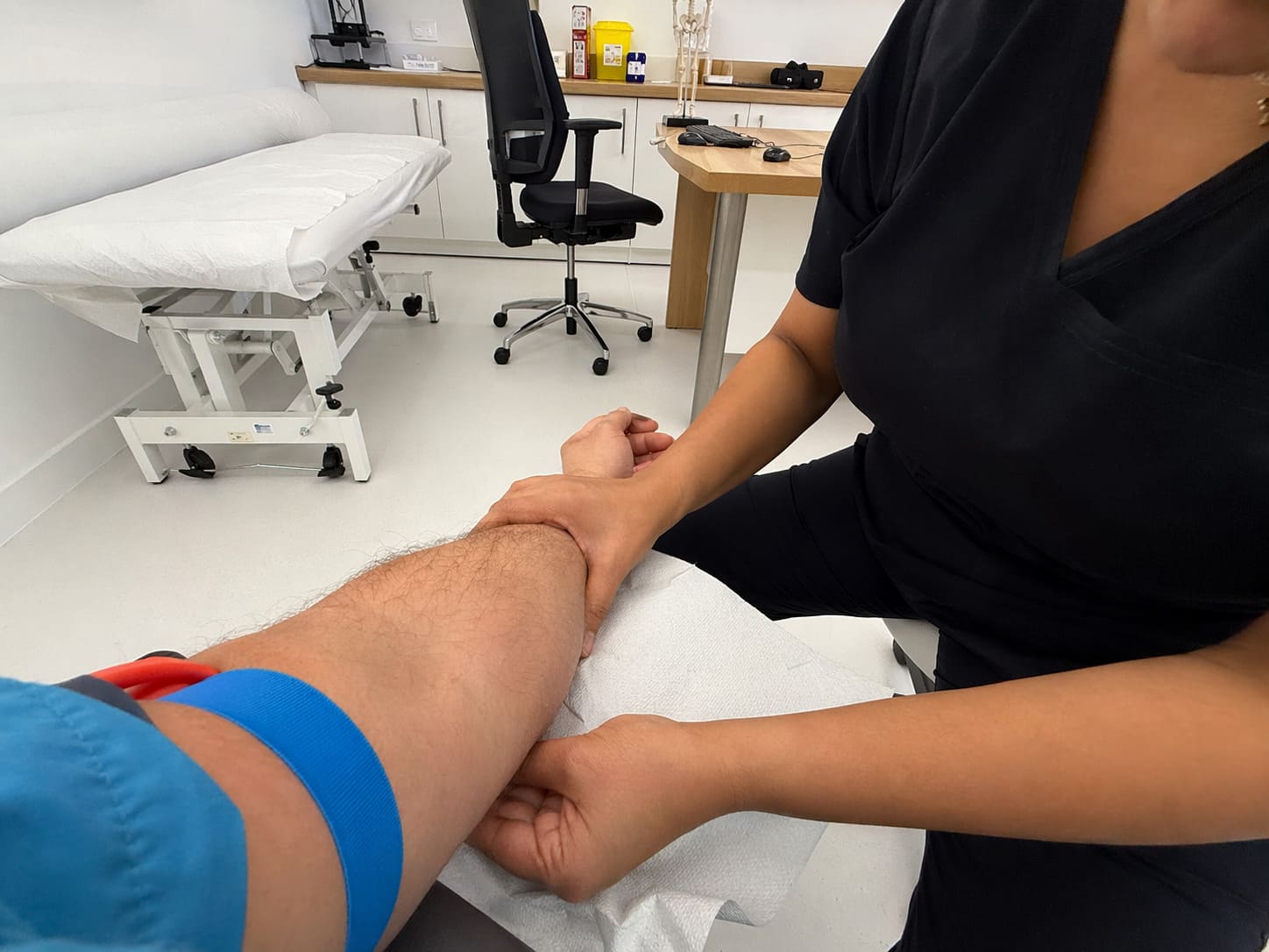 Comprehensive Health Check – Blood Test Preparation – Illustrative Image