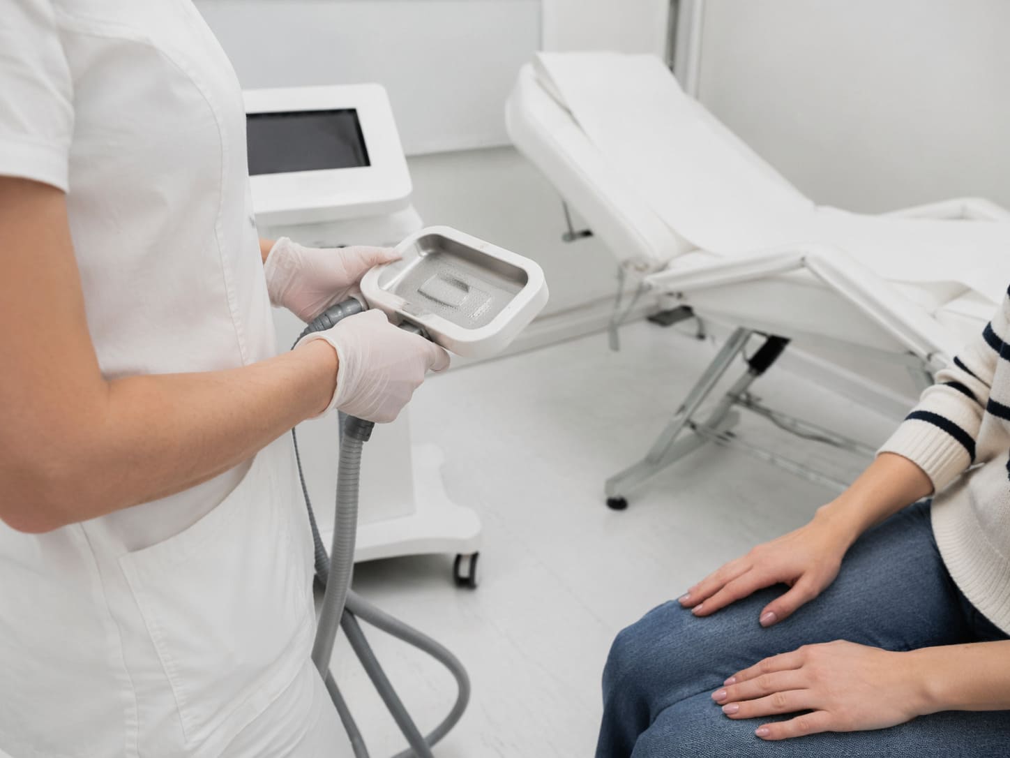 Hyperhidrosis Device Preparation - Illustrative Image