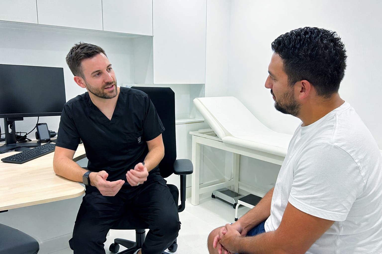 Men’s Health - Consultation Discussion - Illustrative Image Men’s Health - Consultation Discussion - Illustrative Image