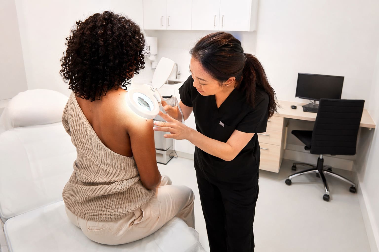 Mole Check Assessment – Illustrative Image Mole Check Assessment - Illustrative Image