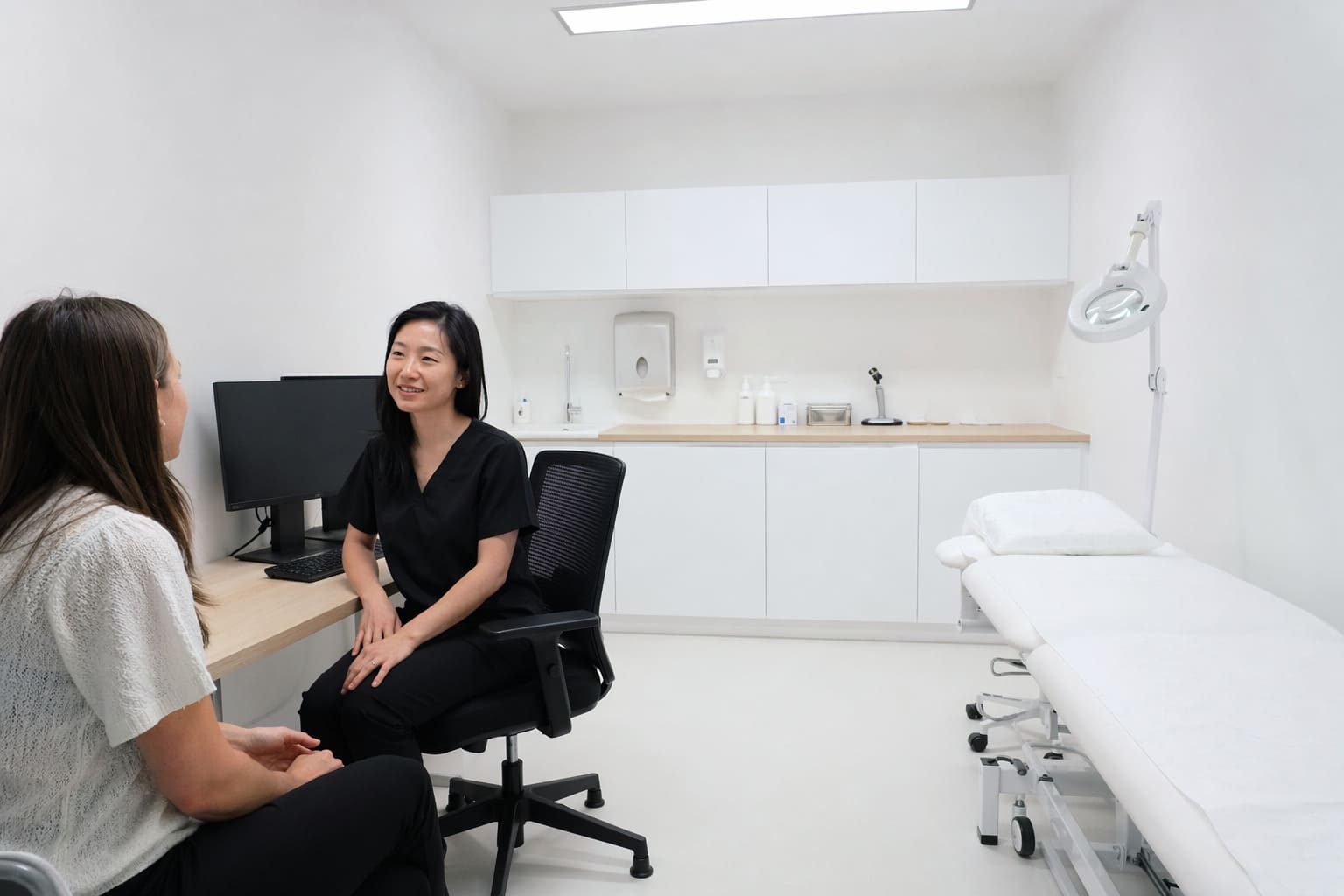 Mole Check Consultation Room – Illustrative Image