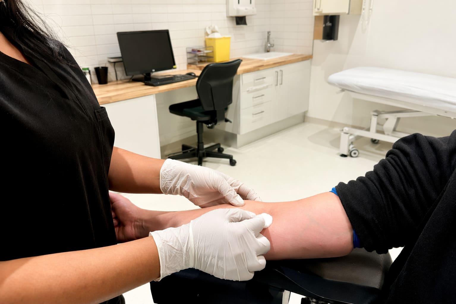 Women's Health - Blood and Hormonal Test - Post Blood Draw Detail (2) - Illustrative Image